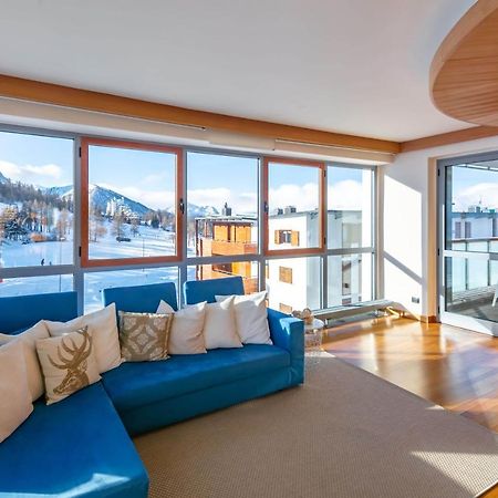 Terrazza Su Sestriere Lux Appartement Buitenkant foto