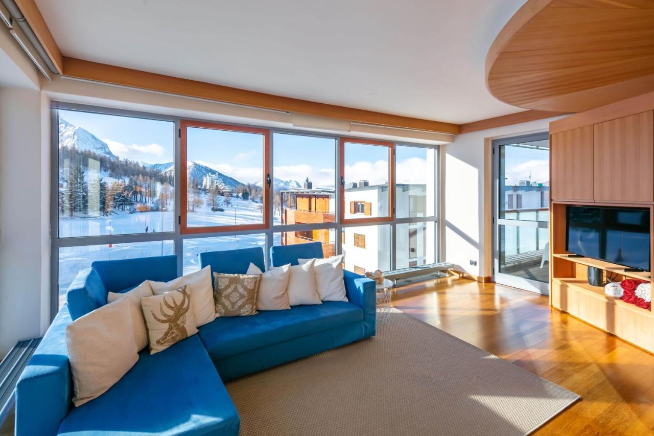 Terrazza Su Sestriere Lux Appartement Buitenkant foto